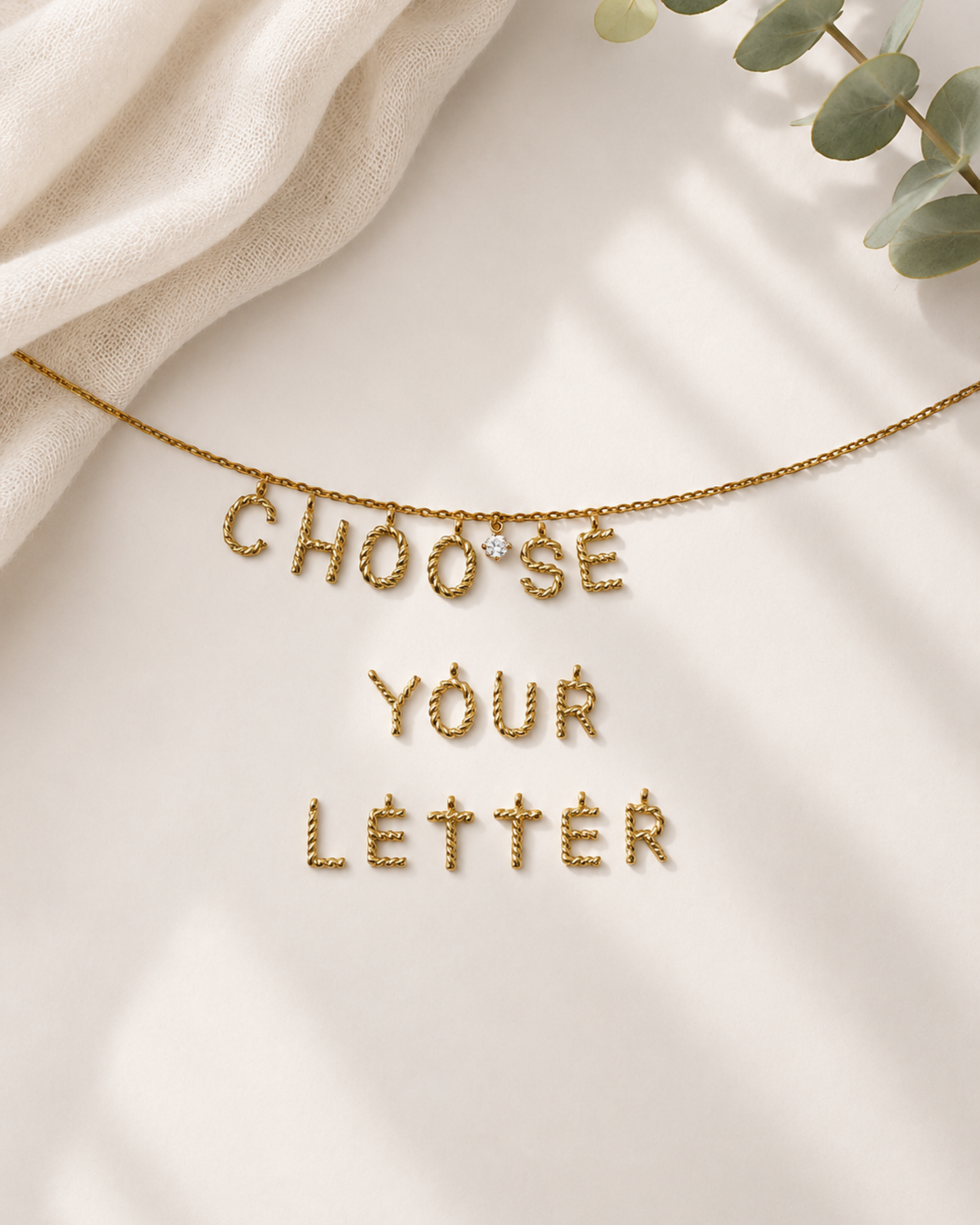 UNIKA | Zusätzlicher Buchstaben-Anhänger